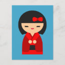 Pesquisar por boneca japonesa kokeshi cartoes postais Japão