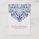 Pesquisar por damasco vintage cartao de visita Branco