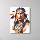 Pesquisar por indígenas impressão de canvas Cherokee