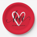 Pesquisar por corações vermelhos pratos Dia dos namorados