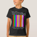 Pesquisar por números coloridos camisetas Escola