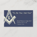 Pesquisar por alojamento maçónico cartao de visita Maçonaria