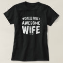 Pesquisar por impressionante femininas camisetas Esposa