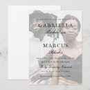 Pesquisar por cobertura casamento convites Preto e branco