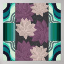 Pesquisar por flor lotus azul artes pósteres Para ela