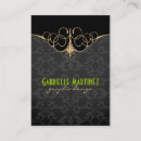 Pesquisar por damasco dourado cartao de visita Preto