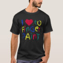 Pesquisar por dedo pintura camisetas Fofofo