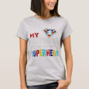 Pesquisar por herói do autismo camisetas Consciência