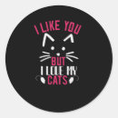 Pesquisar por eu amo gatos adesivos Engraçado