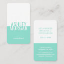 Pesquisar por azul esverdeado cartao de visita Para ela