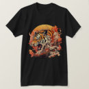 Pesquisar por tigre asiático camisetas Japonês