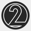 Pesquisar por número dois adesivos Contagem