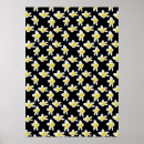 Pesquisar por amarelo e preto pôsteres pósteres Padrão