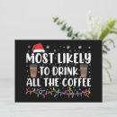 Pesquisar por de café do natal convites Engraçado