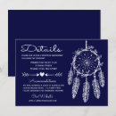 Pesquisar por dreamcatcher convites Azul