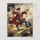 Pesquisar por natal pirata cartoes postais Papais noeis