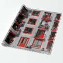 Pesquisar por arquitetura papel de presente Preto e branco