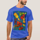 Pesquisar por planetas coloridos camisetas Engraçado