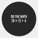 Pesquisar por arte matemática adesivos Engraçado