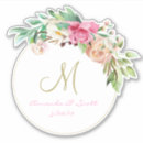Pesquisar por grinalda floral adesivos Monograma