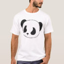 Pesquisar por panda preto e branco camisetas Esboço