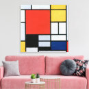 Pesquisar por piet mondrian impressão de canvas Neoplasticismo