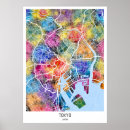 Pesquisar por mapa japão pôsteres pósteres Tokyo