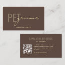 Pesquisar por animal cartao de visita Moderno