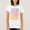 Pesquisar por quadrados coloridos camisetas Para ela