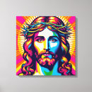 Pesquisar por jesus impressão de canvas Arte