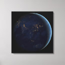 Pesquisar por mundo inteiro impressão de canvas Terra