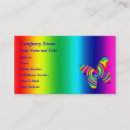 Pesquisar por borboleta arco íris cartao de visita Abstrato