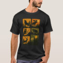 Pesquisar por lobo da silhueta camisetas Floresta