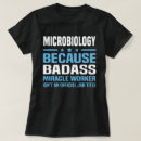 Pesquisar por microbiologia camisetas Trabalho