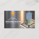 Pesquisar por construção alumínio de cartao de visita Metálico