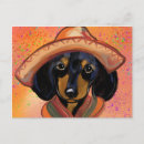 Pesquisar por dachshund preto tan cartoes postais Doxie