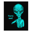 Pesquisar por alienígena verde pôsteres pósteres Ufo