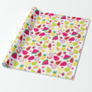 Pesquisar por frutas papel de presente Tropical
