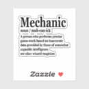 Pesquisar por mecânico adesivos Trabalhador doméstico