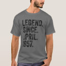 Pesquisar por legenda 1957 camisetas Design