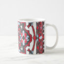 Pesquisar por teste padrão abstrato canecas Vermelho