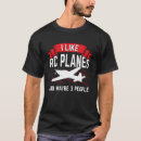 Pesquisar por controlado de rádio camisetas Avião modelo