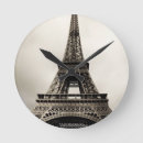 Pesquisar por torre eiffel relogios de parede Fotografia