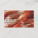 Pesquisar por mariscos cartao de visita Restaurante