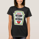 Pesquisar por ketchup de tomate camisetas Mostarda