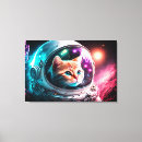 Pesquisar por astronauta impressão de canvas Gatinho