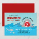 Pesquisar por tubarões convites Oceano