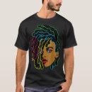 Pesquisar por cabelo africano camisetas Preto