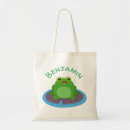 Pesquisar por desenhos animados do sapo bolsas tote Engraçado