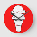 Pesquisar por sorvete relogios de parede Iogurte congelado